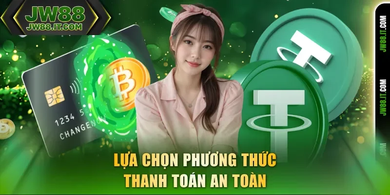 Lựa chọn phương thức thanh toán an toàn tại JW88 Lựa chọn phương thức thanh toán an toàn tại JW88